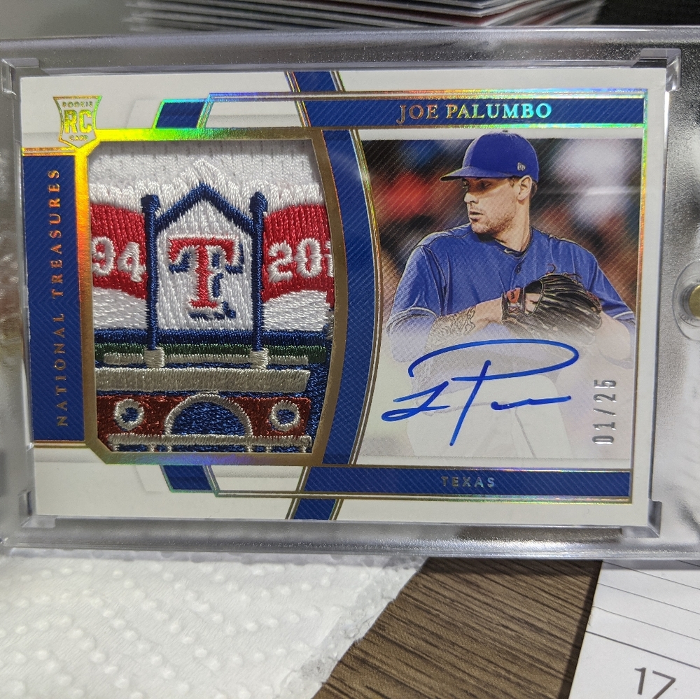 Rookie Patch Auto Joe Palumbo